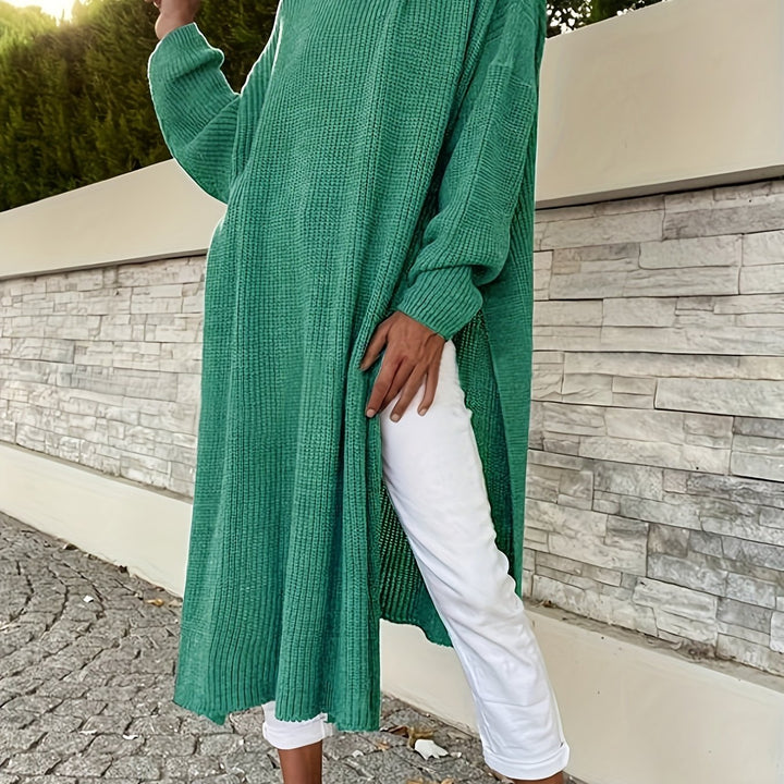 Jocelyn | Hooded Knit Sweater Dress
