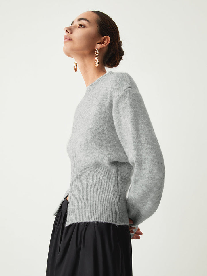 Willa | Side-Zip Knit Sweater