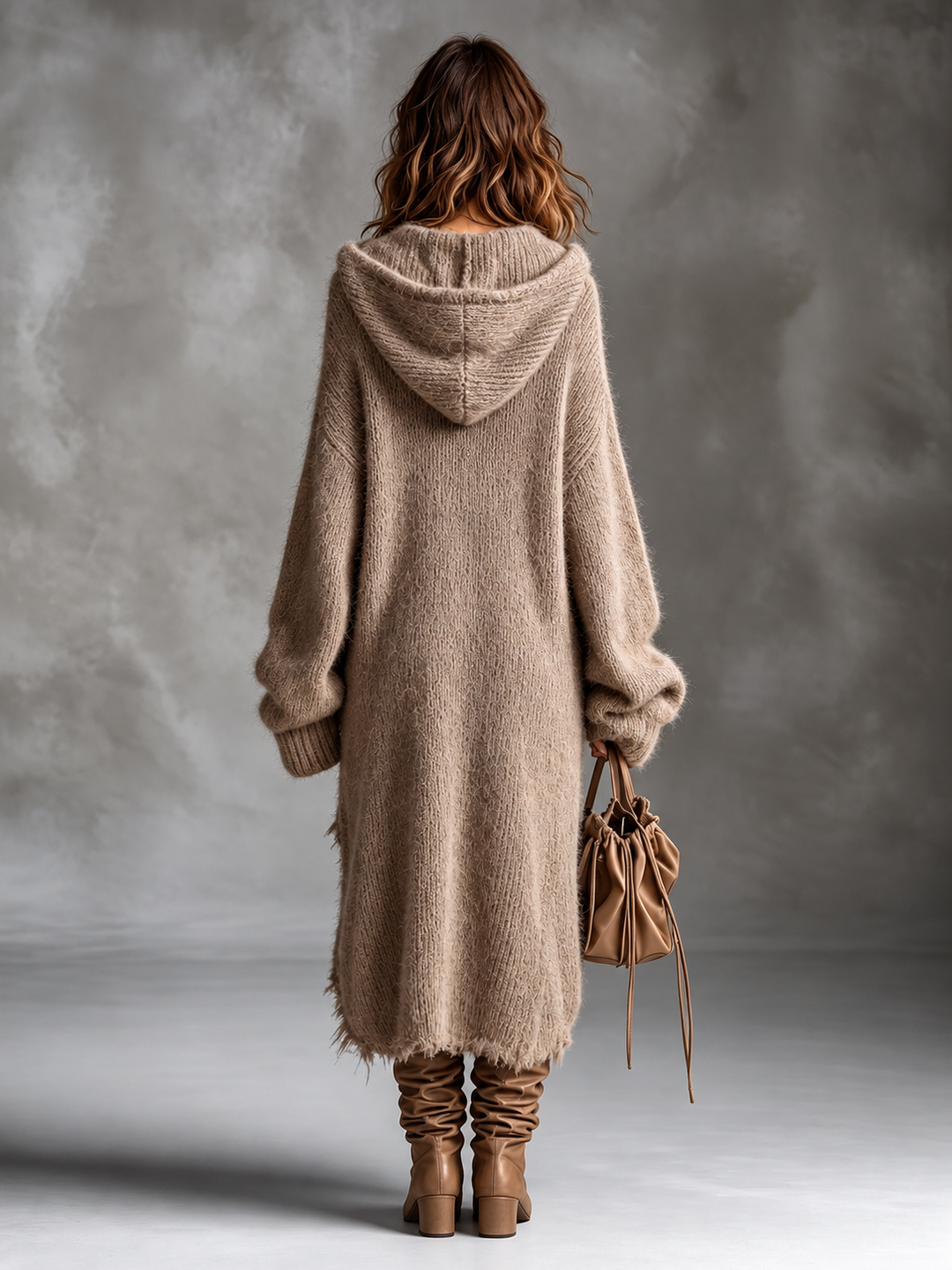 Harper | Hooded Midi Dress