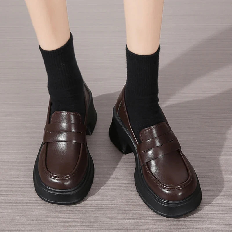 Minnie | Chunky Platform Loafers