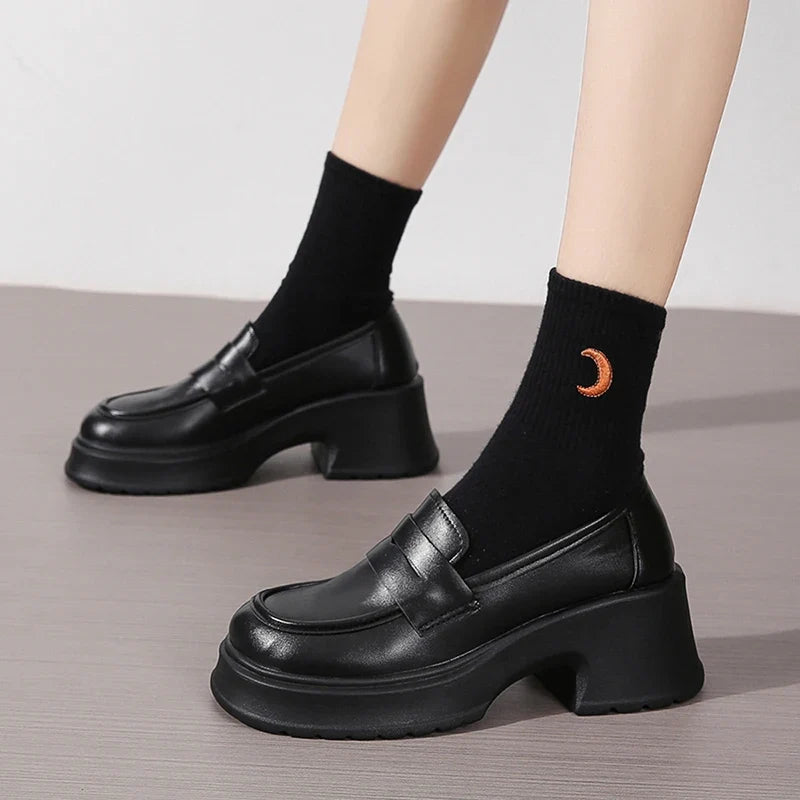 Minnie | Chunky Platform Loafers
