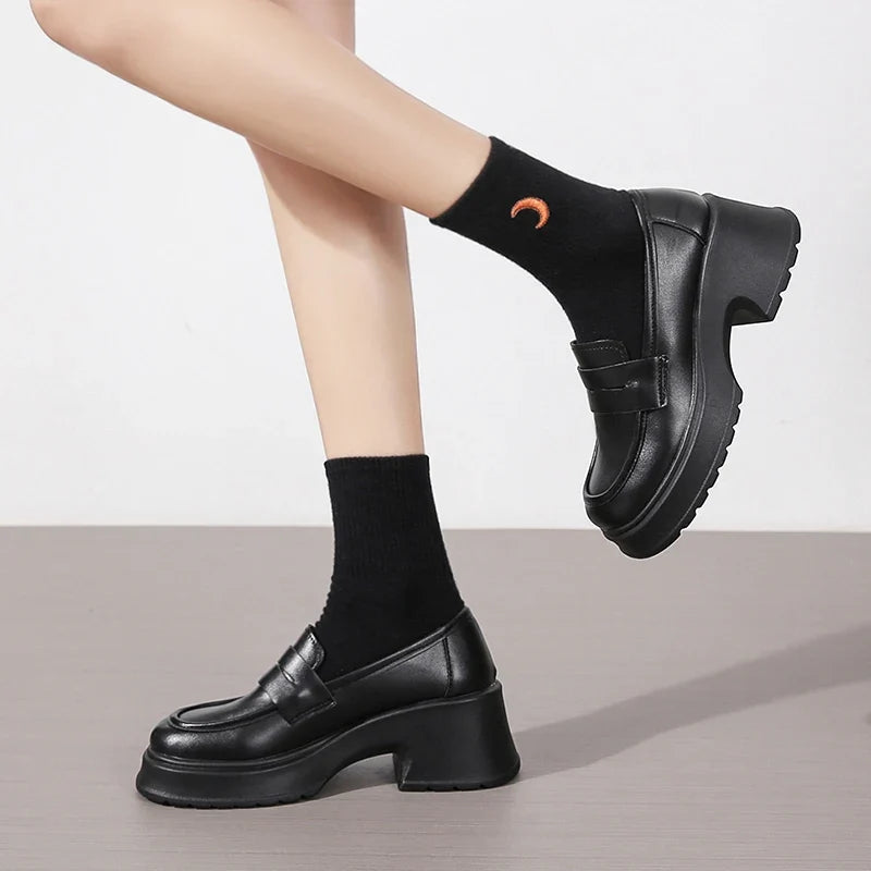 Minnie | Chunky Platform Loafers