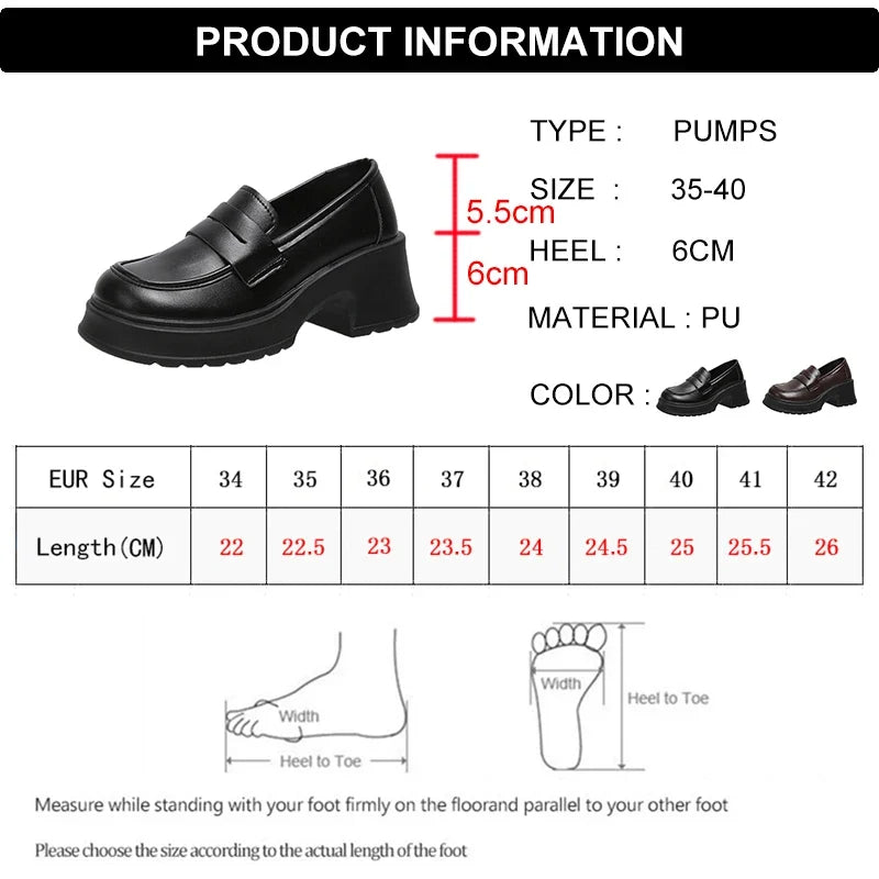 Minnie | Chunky Platform Loafers