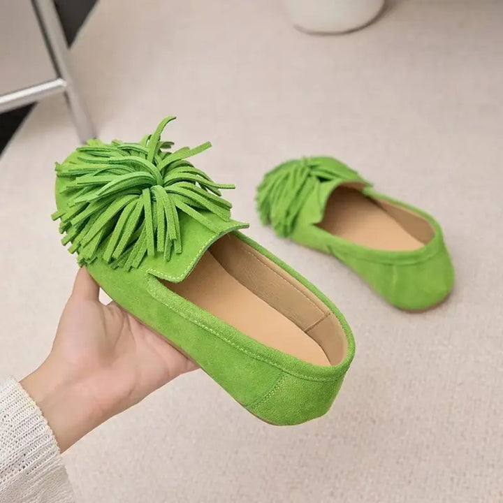 Adelina | Fringe Tassel Loafers