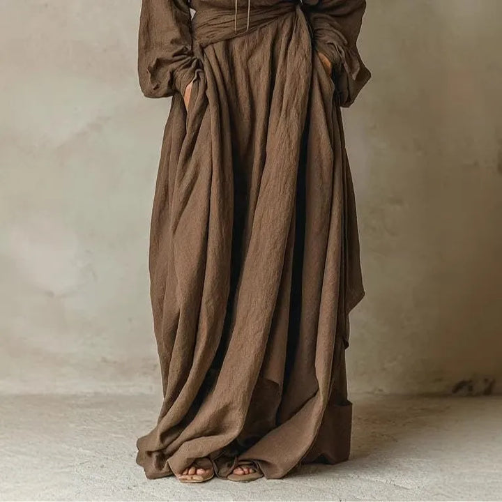 Suzette | Hooded Maxi Dress