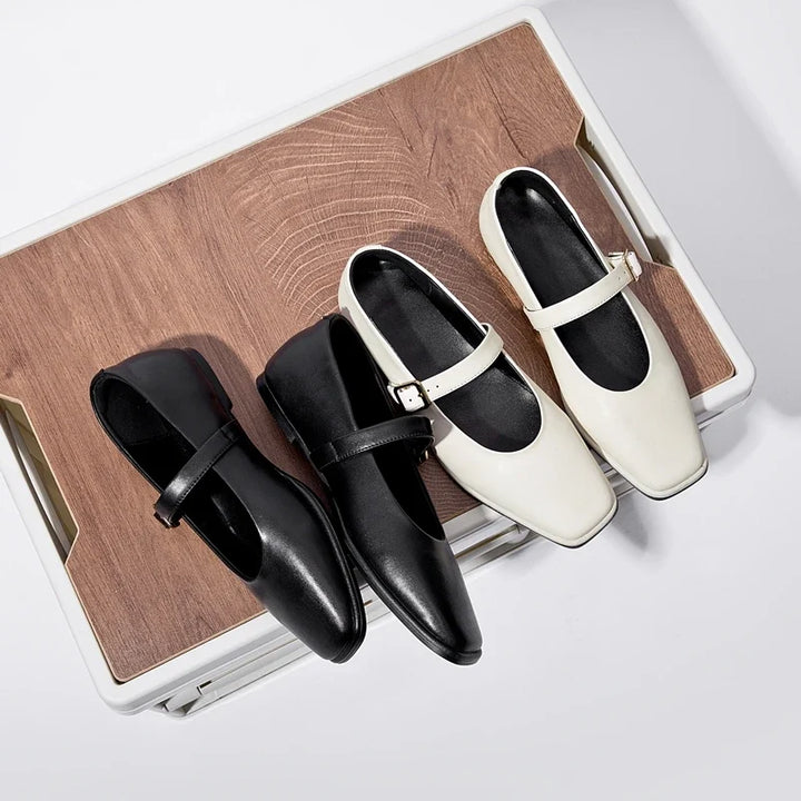 Gayle | Square Toe Mary Janes