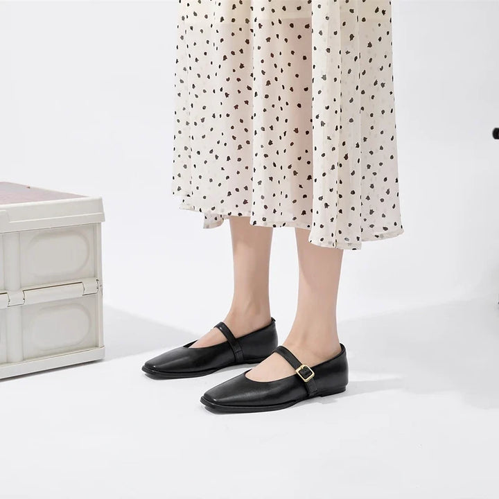 Gayle | Square Toe Mary Janes