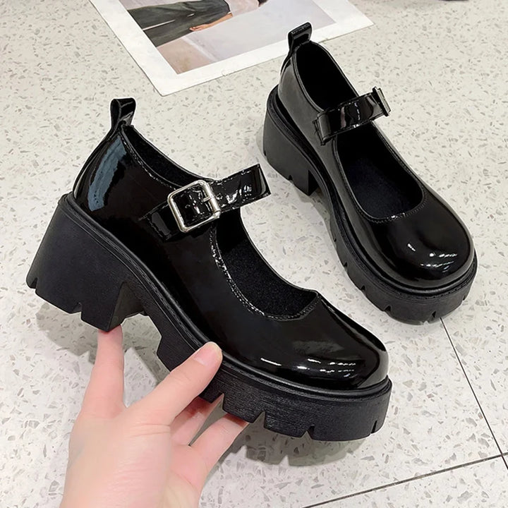 Gwyneth | Chunky Platform Mary Janes