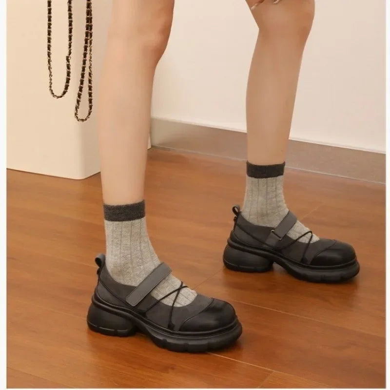 Isabel | Chunky Platform Mary Janes