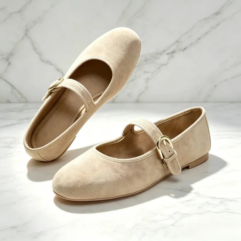 Aline | Buckle Strap Mary Janes