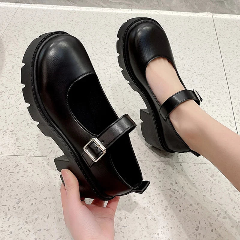 Gwyneth | Chunky Platform Mary Janes