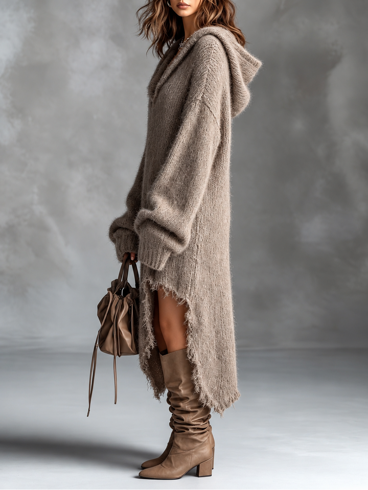 Harper | Hooded Midi Dress