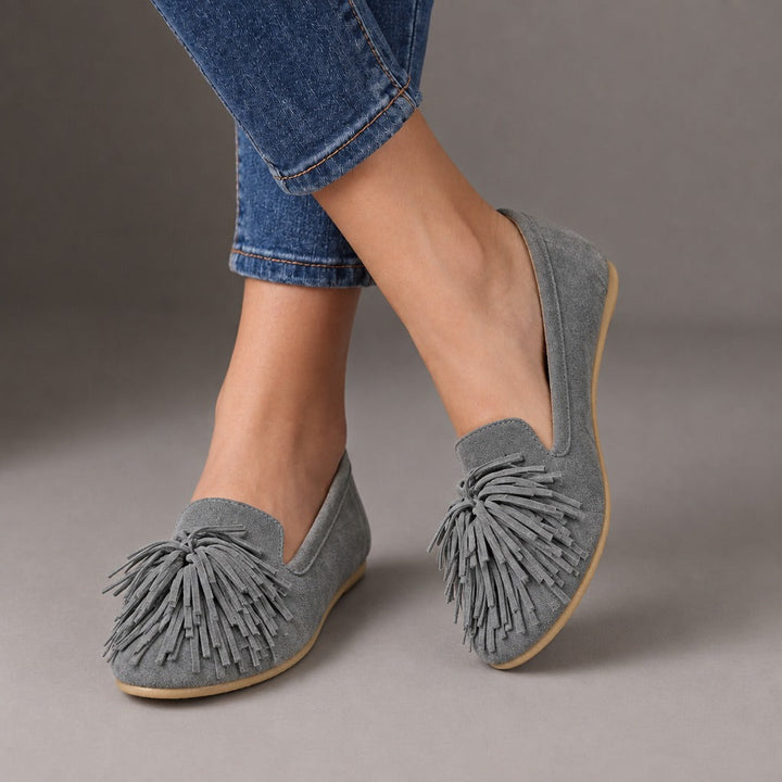 Adelina | Fringe Tassel Loafers