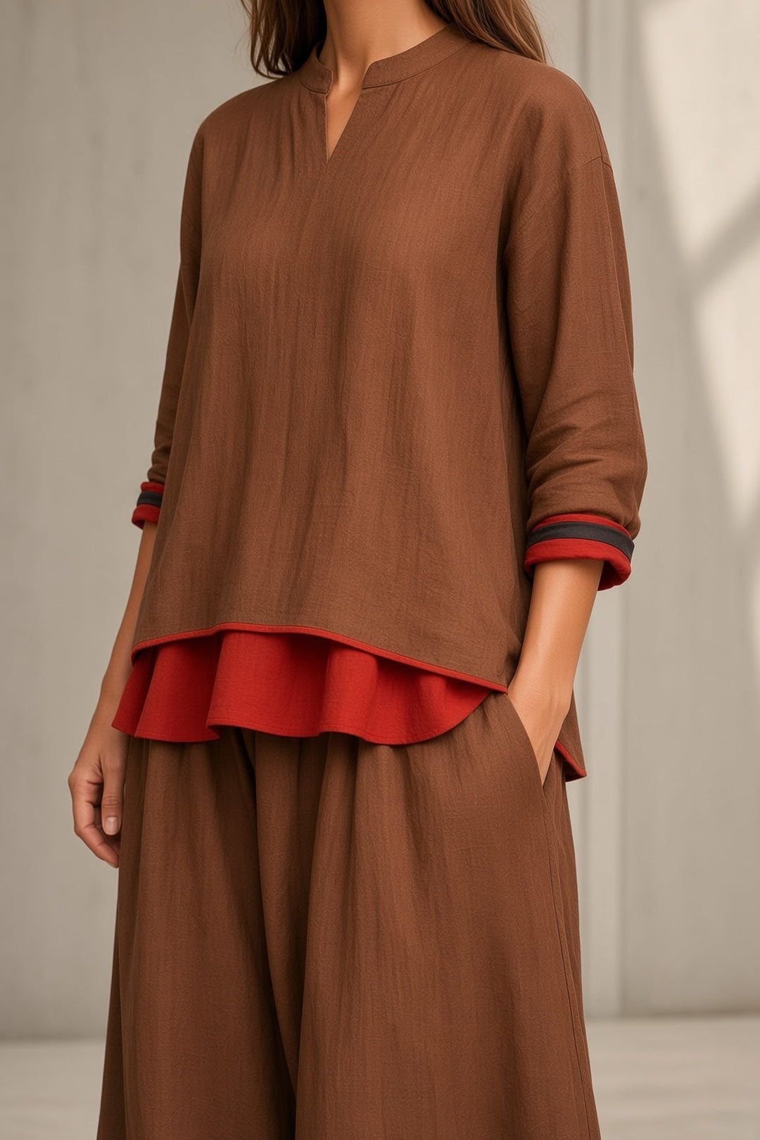Rosalind | Relaxed Layered Two-Piece Set