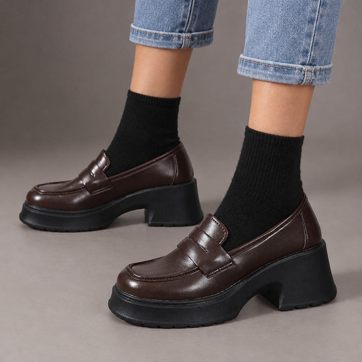 Minnie | Chunky Platform Loafers