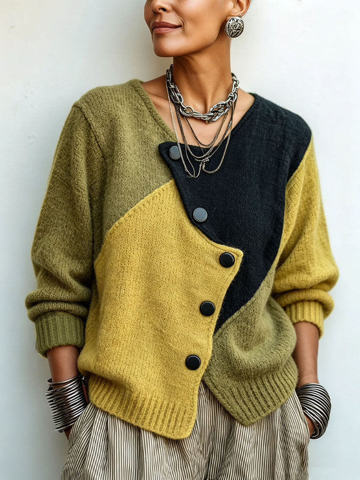 Weston™ Color-Block Knit Sweater